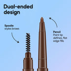 Almay Brow Pencil, Eyebrow Makeup, Hypoallergenic, 802 Brunette