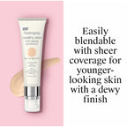 Neutrogena Retinol Treatment and Tinted Facial Moisturizer, Healthy Skin Anti-Aging Perfector with Broad Spectrum SPF 20 Sunscreen with Titanium Dioxide, 20 Fair to Light, 1 fl. oz