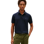 Tommy Hilfiger Men'S Short Sleeve Moisture Wicking Stretch Polo Shirt With Quick Dry + Uv Protection