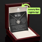 Birthday Gifts for Wife from Husband | Soulmate Necklace with Heartfelt Message Card & Box | Anniversary, Birthday, Christmas or Valentine’s Day Gift for Girlfriend, Fiancée