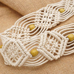 Suyi Boho Braid Belt for Women Bohemian Woven Waist Belts for Dress