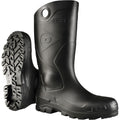 Dunlop Chesapeake Rubber Boots For Men & Women – Pvc - Waterproof - Lightweight Garden, Fishing & Rain Boots With Soft Toe And Wide Calf – Black – Size 3–15