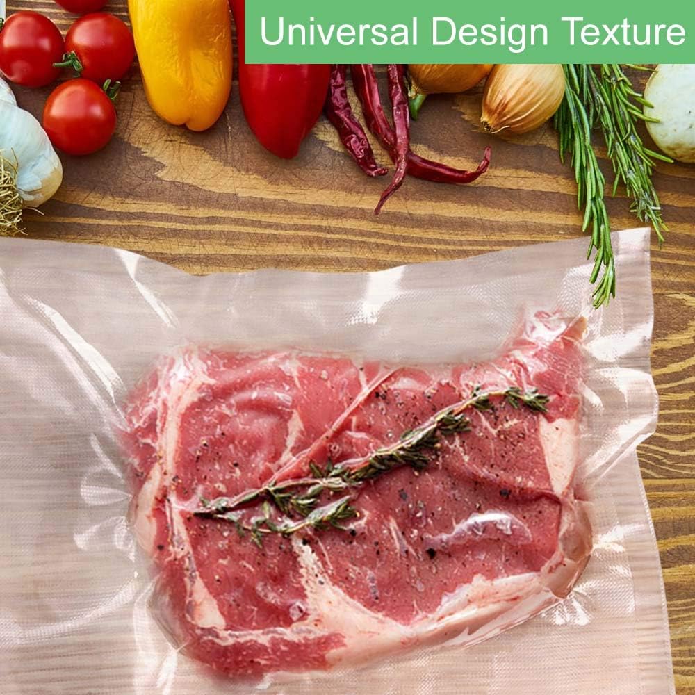 O2Frepak 200 Quart Size 8" X 12" Vacuum Sealer Bags With Bpa Free And Heavy Duty,Great For Food Storage Vaccume Sealer Precut Bag