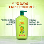 Garnier Fructis Sleek & Shine Shampoo, Smoothing Shampoo For Frizzy, Dry Hair With Argan Oil And Vegan Keratin, 33.8 Fl Oz (Packaging May Vary)