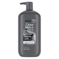 Dove Men + Care Body And Face Scrub Charcoal + Clay Body Wash For Men With 24-Hour Nourishing Micromoisture Technology 30 Oz