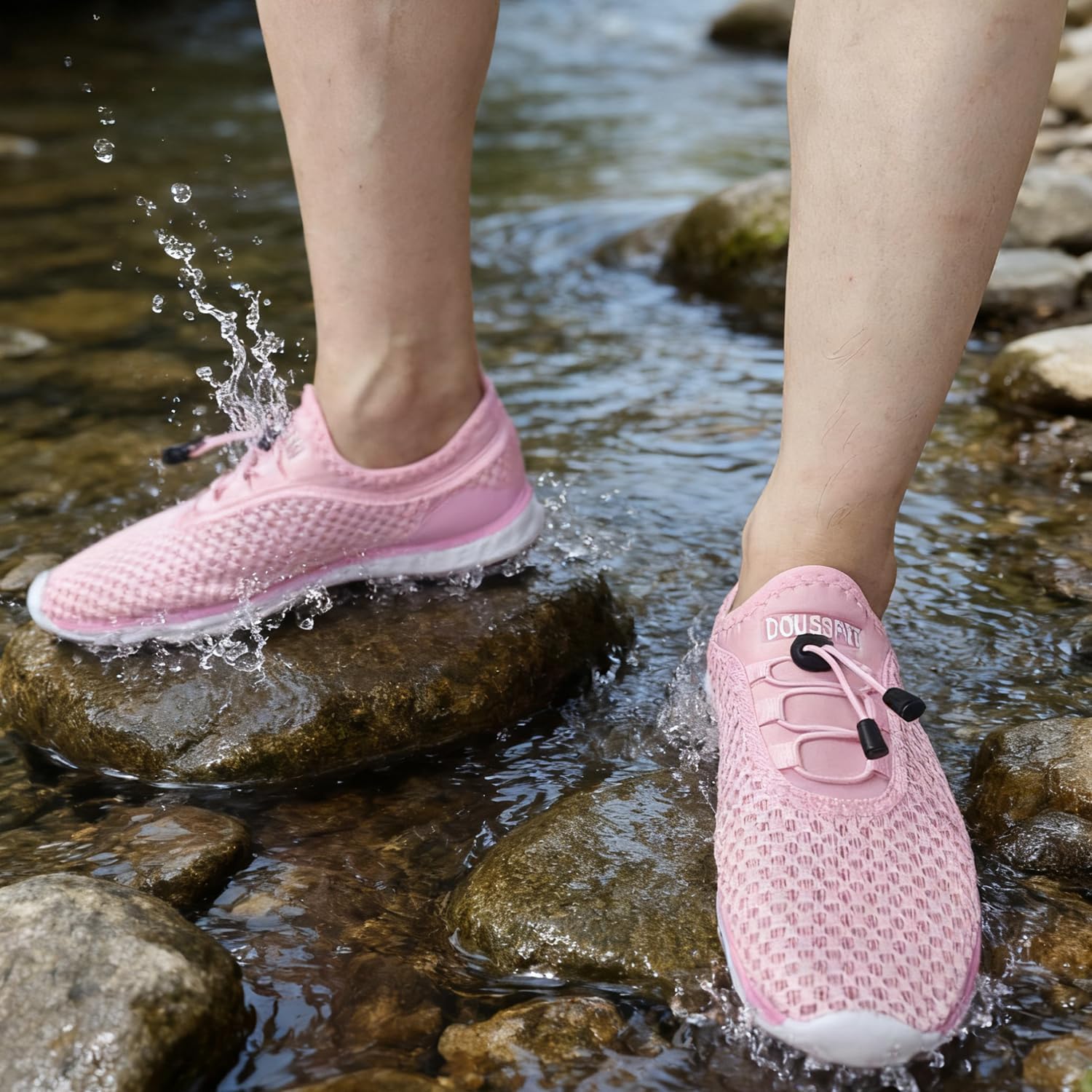 Doussprt Women'S Water Shoes Quick Drying Sports Aqua Shoes