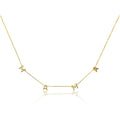 Benevolence LA Mama Necklace, Gold Dipped Fashion Jewelry | Gifts for New Mom | Gold Mom Necklace | Birthday Gifts | Travel Accessories for Women, Designed in California