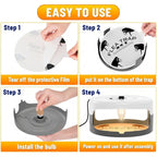 2 Pack Flea Traps For Inside Your Home, Indoor Flea Traps With 8 Sticky Pads, Flea Monitoring Trap For Home, Sticky Insect Catcher For Fleas, Moths & Gnats