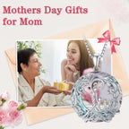 TOUPOP Mothers Gifts for Mom, Mother and Daughter/Son Necklace Sterling Silver Tree of Life Pendant with Austrian Crystal Jewelry Birthday Gifts for Women
