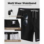Maamgic Men'S 5/7 Inch Casual Classic Fit Shorts With Multi-Pocket Quick Dry Sports Shorts