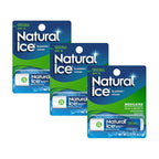 Mentholatum Natural Ice Lip Balm Original Spf 15 1 Each ( Pack Of 3)