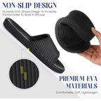 Shyyween 6 Pack Non Slip Shower Slides Lightweight Bath Slippers For Women & Men Pool Sandals For Home Hotel Gym Spa Pool