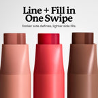 Sacheu DoubleDown Lip Definer — 2-in-1 Lip Liner & Balm — Long-Lasting Korean Make Up Lipstick with Satin Finish, Avocado Oil & Vitamin E (Keep it Pink)