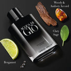 Armani Beauty - Acqua di Giò - Eau de Parfum Intense - Cologne for Men - Woody Fruity Fresh Men’s Fragrance - With Bergamot, Acquatic Accord, Woody & Ambery Notes