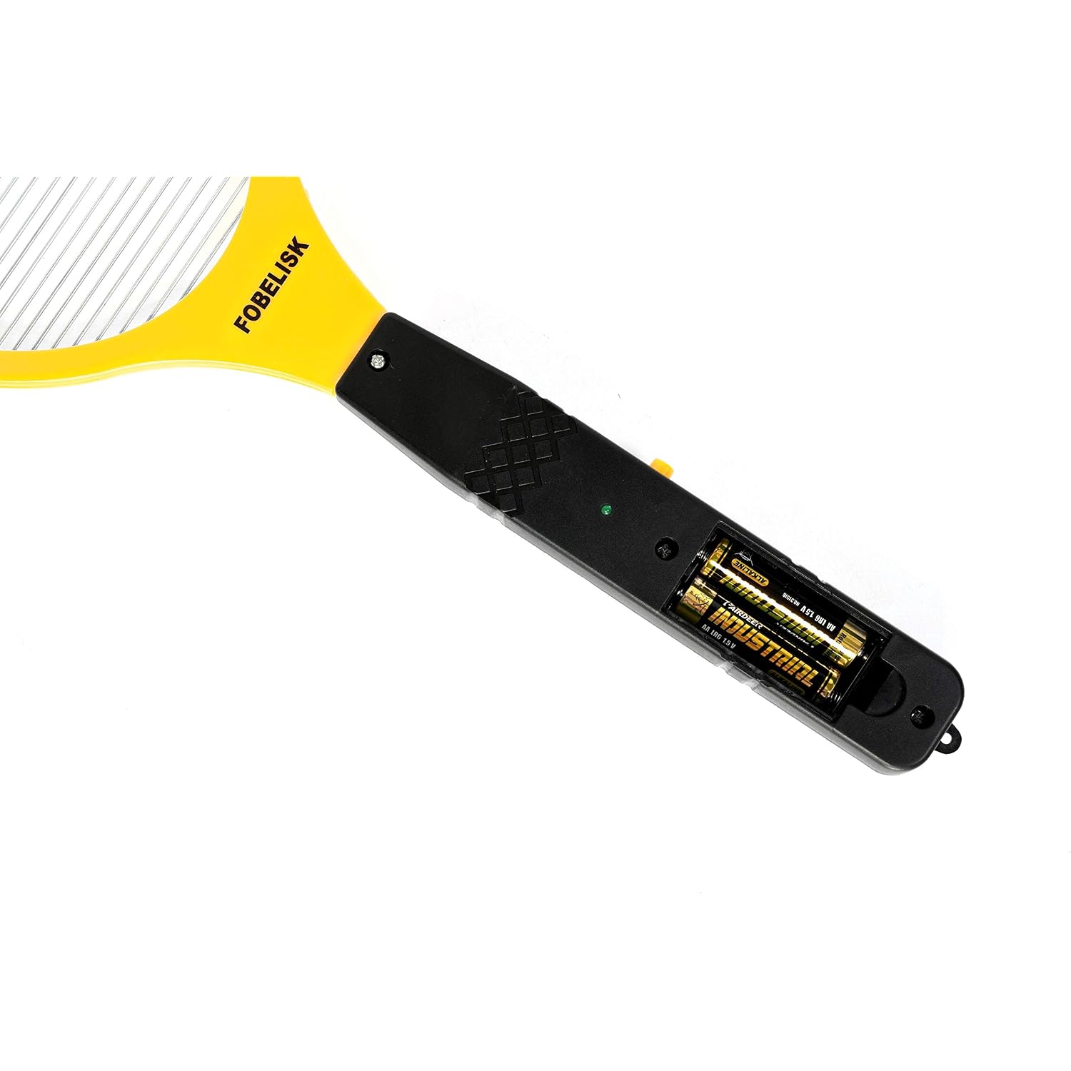 Electric Fly Swatter Racket For Mosquito And Flying Insect Control | Portable Design, Indoor/Outdoor Use, Camping Ready, Instant Bug Zapping, Includes 22 Aa Batteries, Non-Slip Grip