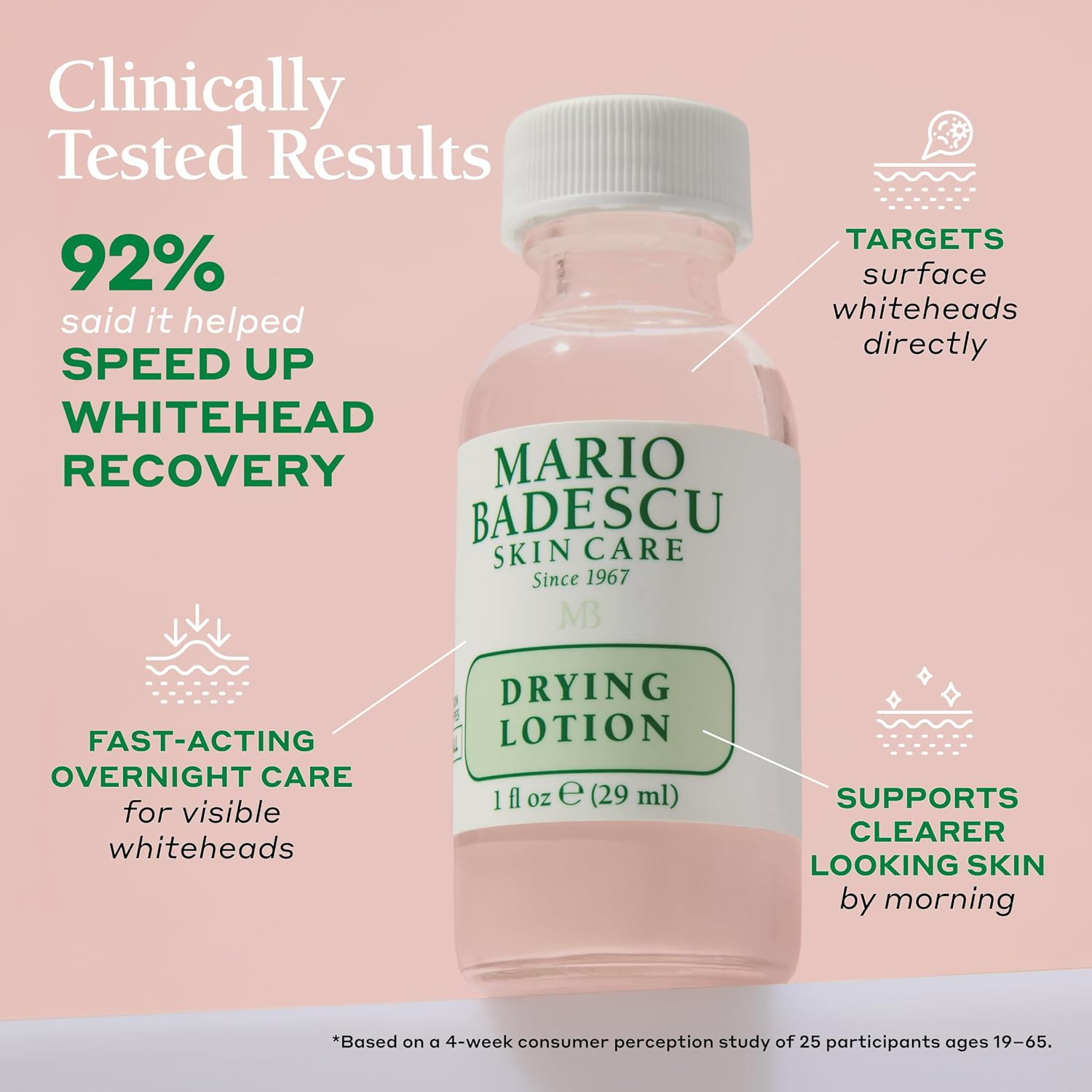 Mario Badescu Drying Lotion, 1 Fl Oz
