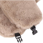 Adults Winter Cozy Plush Ushanka Russian Hat Windproof Full Hood Earflap Hat Warm Cold Proof Ski Hunting Cycling Trapper Hats