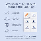 Plexaderm Rapid Reduction Eye Serum - Visibly Reduces Under-Eye Bags, Wrinkles, Dark Circles, Fine Lines & Crow'S Feet Instantly, Anti Aging Wrinkle Remover For Face, 30 Single Use Pods