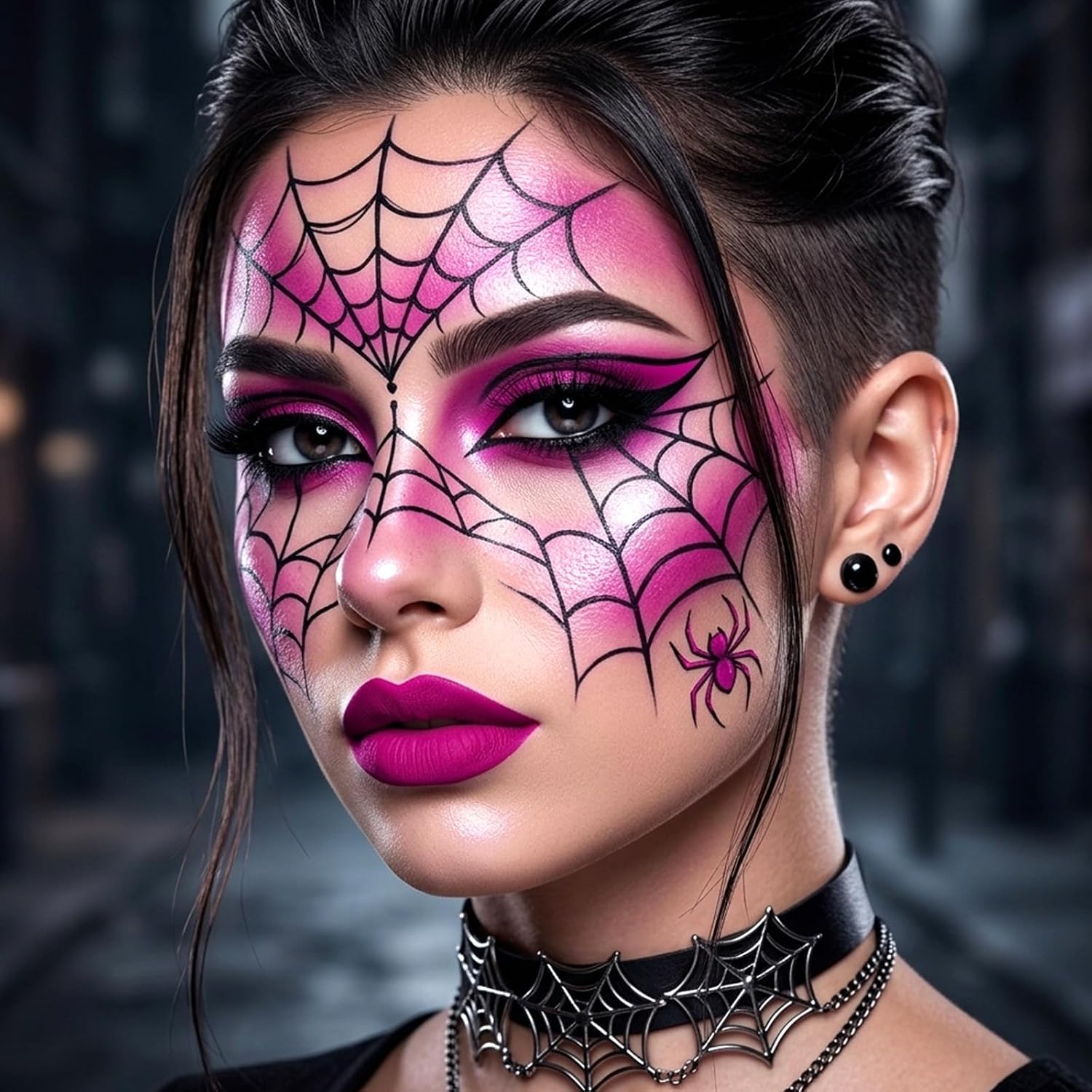 Pink Face Paint Stick Waterproof Eye Black Smooth Smudgeproof Body Paint High Pigment For Sports Events Halloween Sfx Makeup Unicorn Princess Fairy Sweet Fantasy And Soft Character Looks