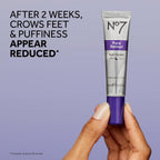 No7 Pure Retinol Eye Cream - Under Eye Cream For Wrinkles, Fine Lines & Puffiness With 0.5% Retinol - Infused With Shea Butter To Smooth And Hydrate Skin (0.5 Oz)