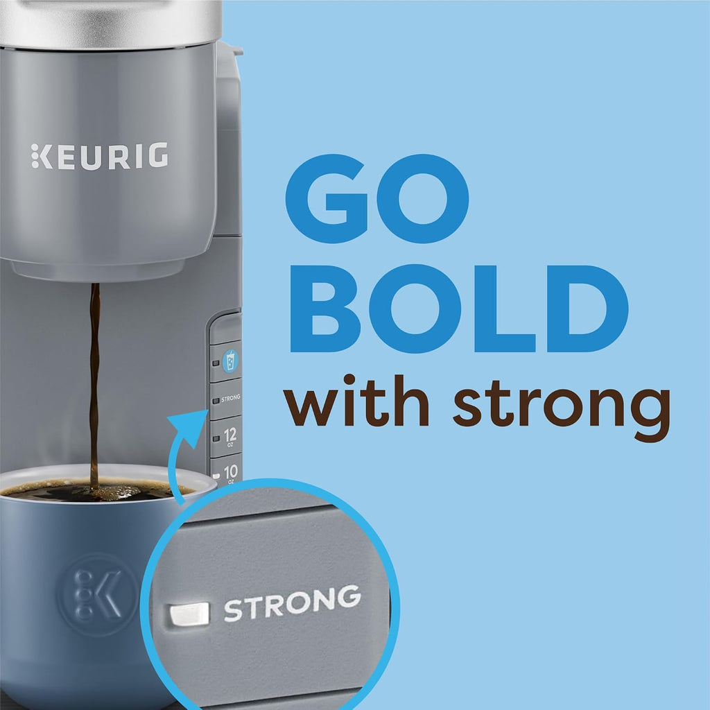 Keurig K-Iced Coffee Maker, Single Serve K-Cup Pod Iced Coffee Maker, With Hot And Cold Coffee Capabilities, Brews Any K-Cup Pod, Gray | Brews Hot And Iced With Brew Over Ice, Strong Brew, 8/10/12 Oz, 42-Oz Reservoir, Drip Tray Fits 7In Tumblers