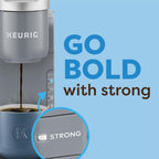 Keurig K-Iced Coffee Maker, Single Serve K-Cup Pod Iced Coffee Maker, With Hot And Cold Coffee Capabilities, Brews Any K-Cup Pod, Gray | Brews Hot And Iced With Brew Over Ice, Strong Brew, 8/10/12 Oz, 42-Oz Reservoir, Drip Tray Fits 7In Tumblers