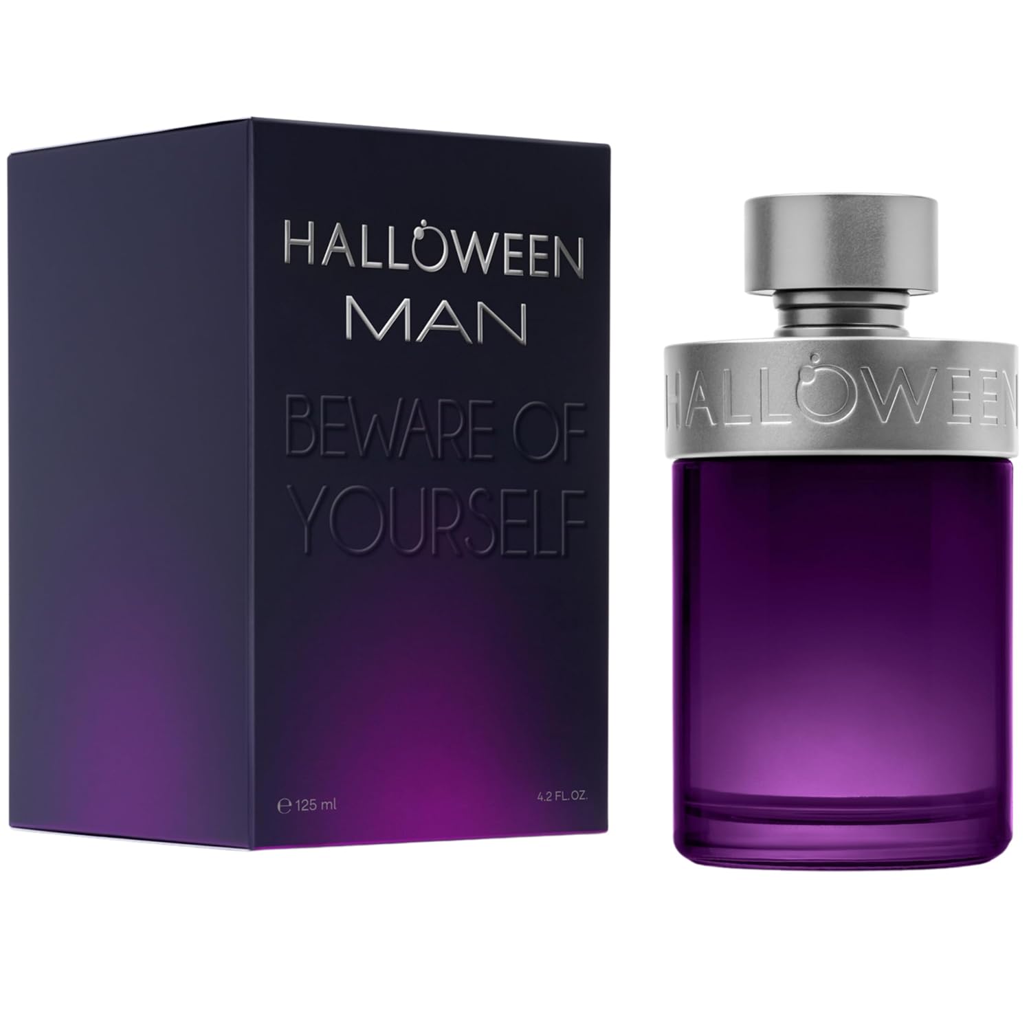 Halloween Man Eau De Toilette For Men. Citrus And Aromatic Long Lasting Fragrance With Notes Of Martini, Cinnamon And Vanilla