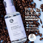 Luseta Biotin B-Complex Hair Growth Serum For Thin Hair, 3.38 Oz | Biotin Caffeine Hair Growth Serum For Thin, Dry Hair; Helps Strengthen, Smooth Frizz, Add Shine And Fuller-Looking Volume
