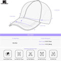 Cotton Baseball Cap Dad Hat – Washed Low Profile Adjustable Hat For Men Women Casual Outdoor Running Golf