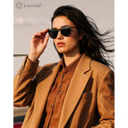 KALIYADI Sunglasses Womens Polarized Womens-Sunglasses: Trendy Sun Glasses with UV400 Retro Style for Party Beach Shopping