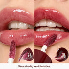 fwee 3D Voluming Gloss 30% (Sheer) | High Shine, Non-Sticky Lip Gloss for Makeup | Long-Lasting, Moisturizing Gel Formula – Cherry Cola 30% | 30% & 70% Pigment Options | 5.3g
