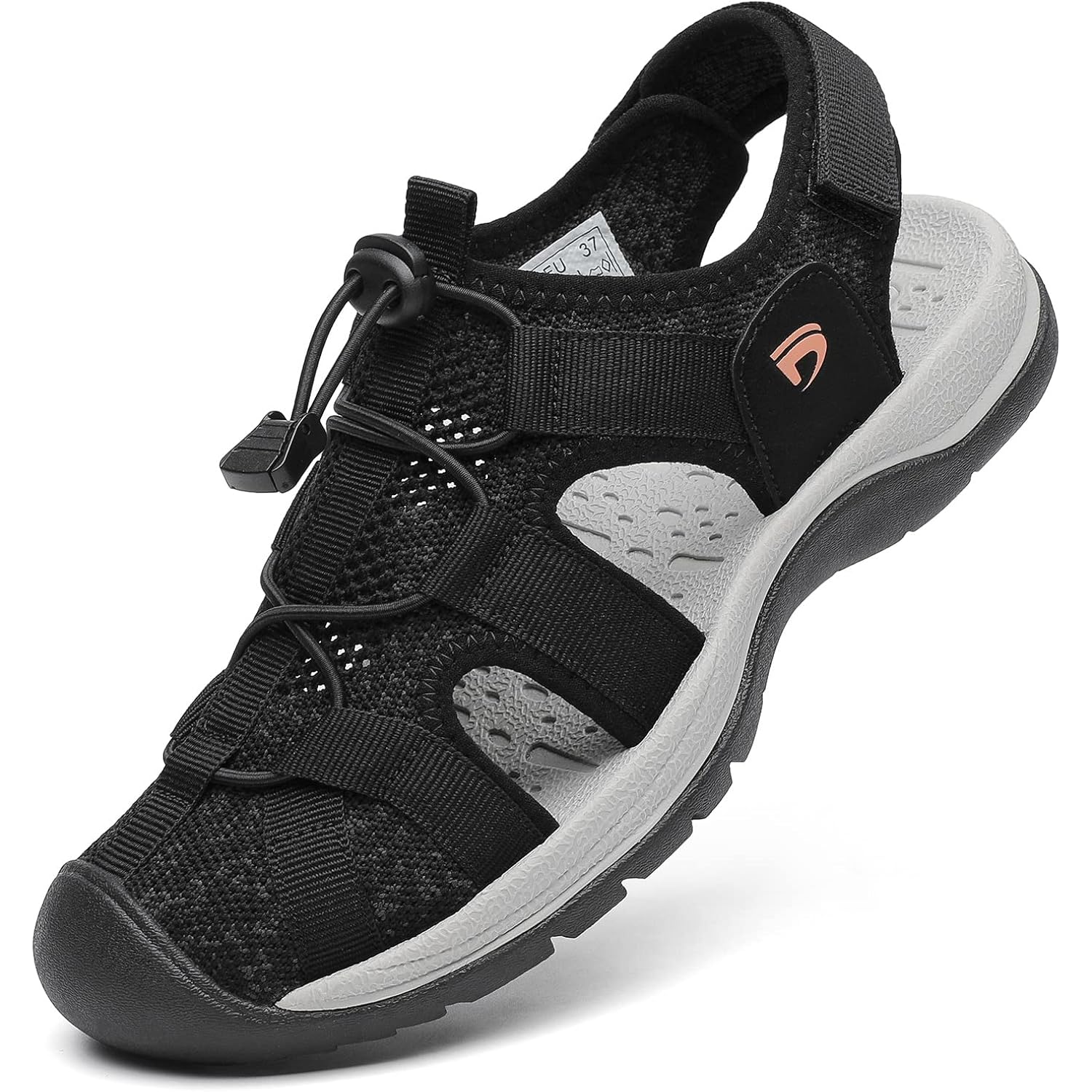 Dannto Women'S Sport Sandals Close Toe Mesh Hiking Outdoor Athletic Casual Walking Sandals Water Shoes