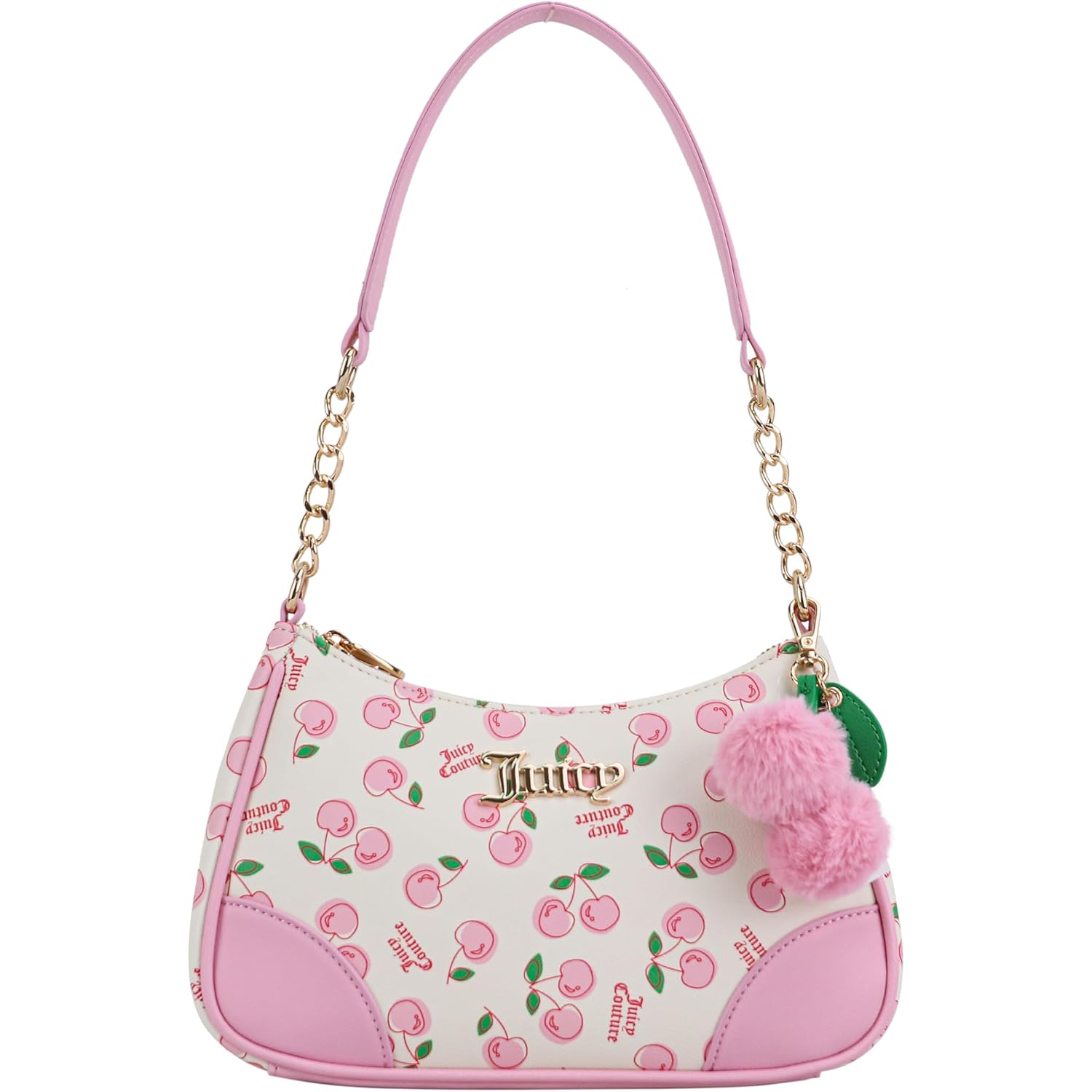 Juicy Couture Women'S Cherry Girl Shoulder Bag, Stylish & Versatile Purse For Everyday Wear