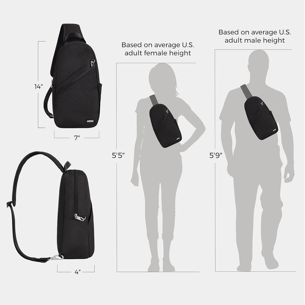 Travelon Anti-Theft Classic Sling Bag