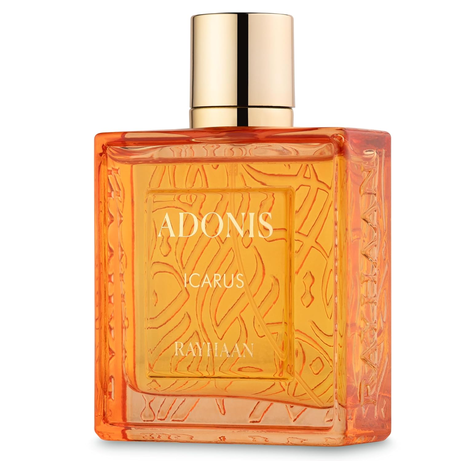 Rayhaan Adonis Icarus – Citrus, Spicy, Woody, Amber – Eau de Parfum Long-Lasting Fragrance for Men, 3.4 Ounce / 100 ml