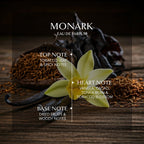 Monark | Eau De Parfum | Woody • Spicy • Gourmand | Fragrance For Men | 3.4 Fl. Oz./100 Ml