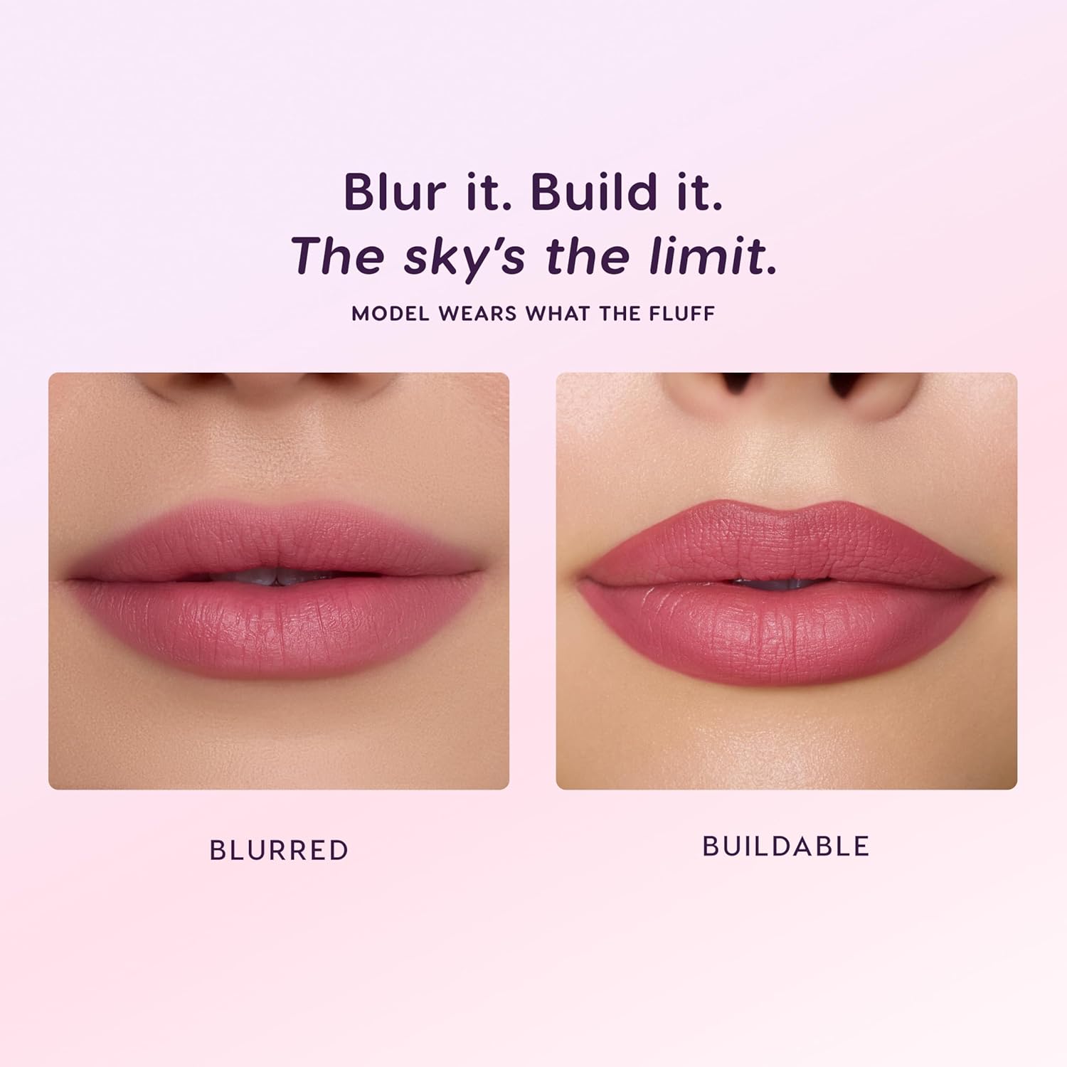 Colourpop Cloud Whip Liquid Lipstick for Women - Blurring Lip Stick with a Soft Finish - Infused with Marshmallow, Cloudberry & Hyaluronic Acid - Creamy & Non-Drying - What the Fluff (0.12 Fl oz)