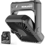 Magnetic Cruise Approved Fan, 5000Mah Ultra-Slim Travel Fan Rechargeable, 4-Speed, Hook Design, Portable Fan For Cruise Ship Cabin, Bedroom Sleeping, Camping, Travel & Cruise Essentials 2026