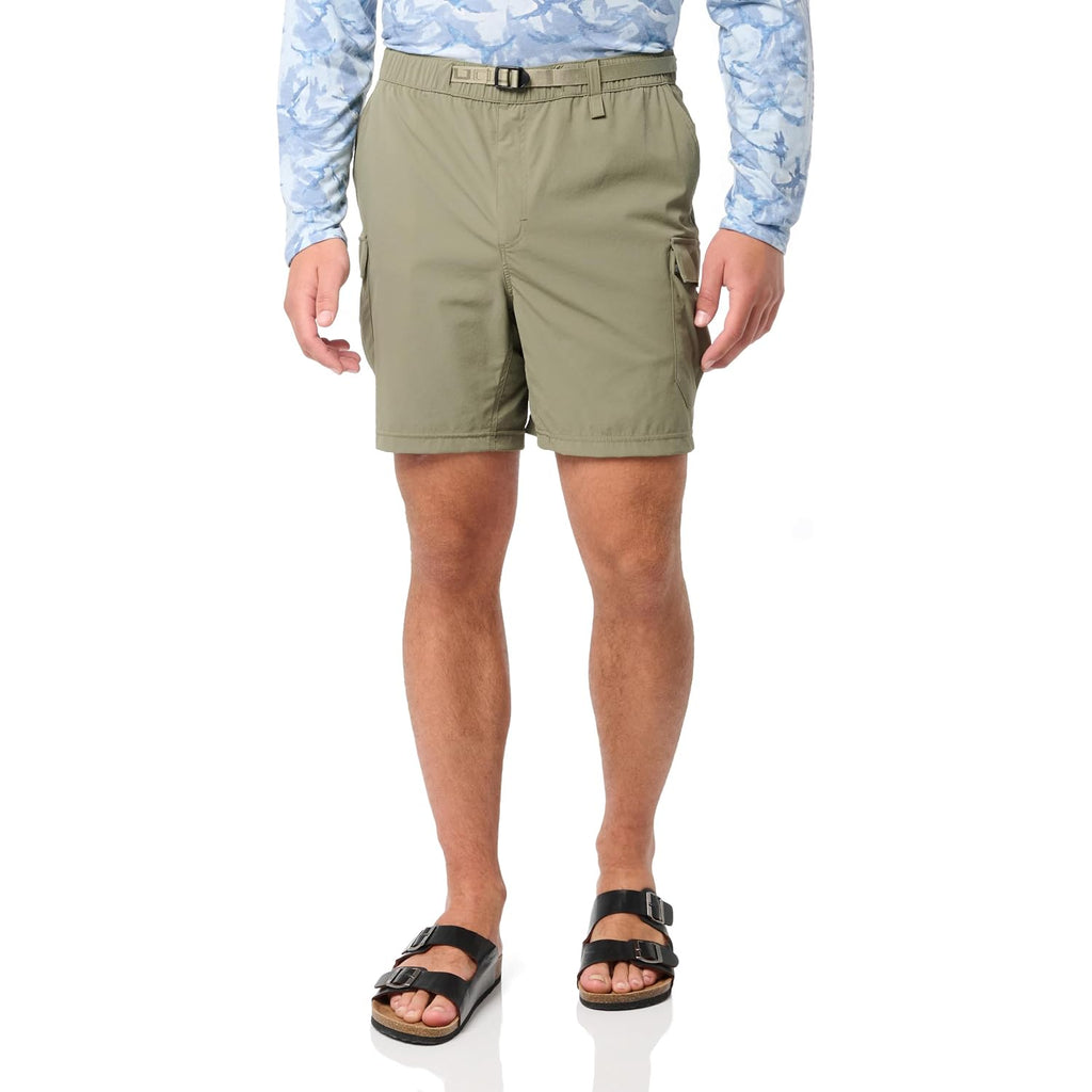 Huk Men'S Creekbed Cargo Short, 7" Performance Fishing Cargo Shorts