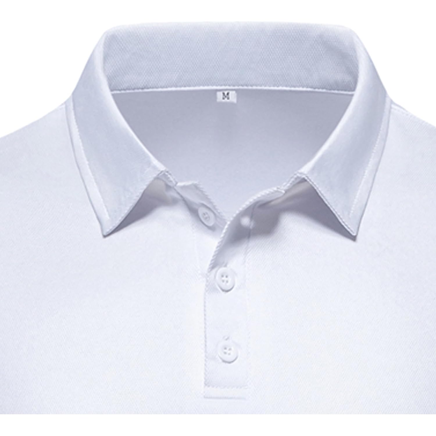 Men'S Polo Shirts Summer Short Sleeve Golf Shirt For Men 3 Button Collar T-Shirt Dry Fit Casual Work Athletic Tee Shirts