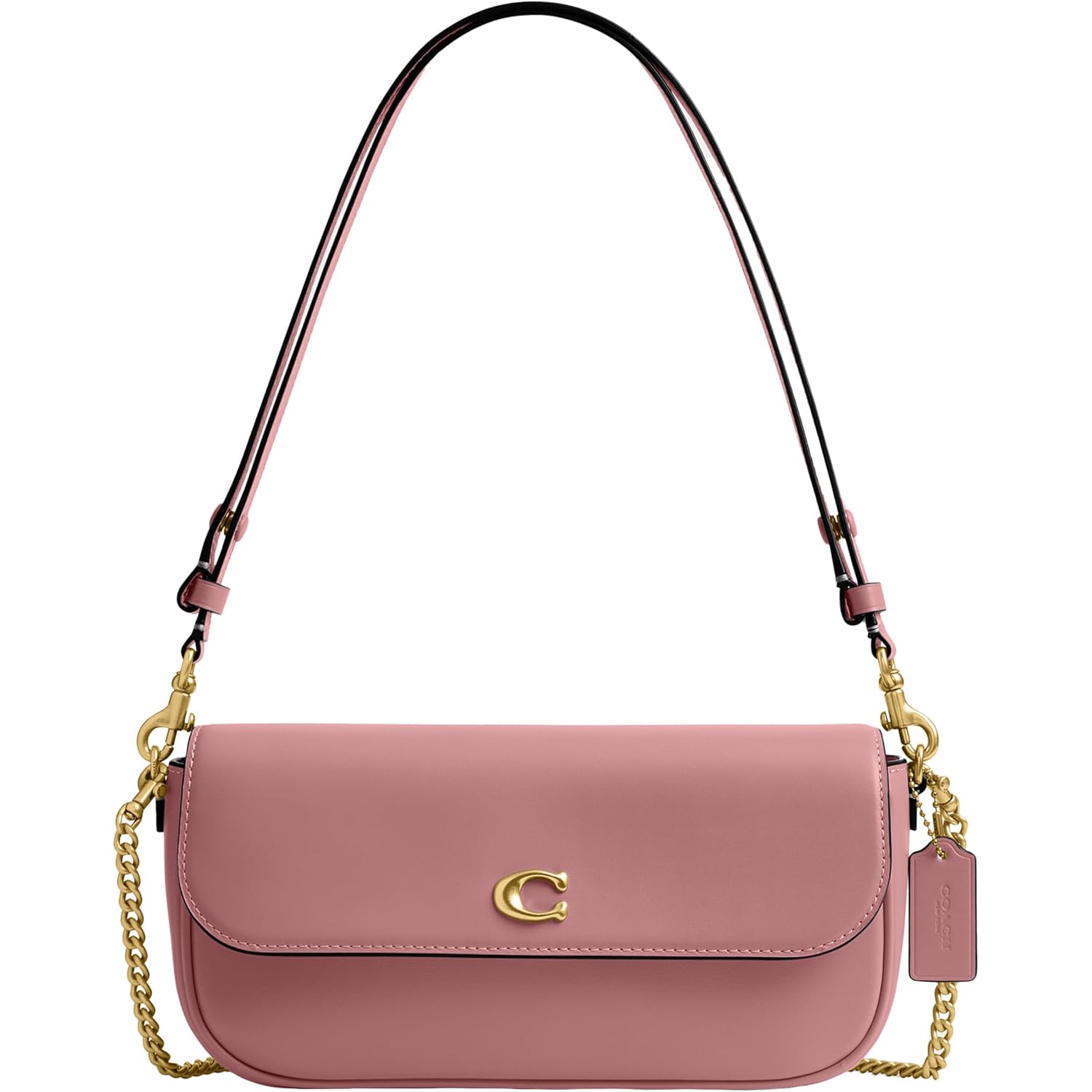 Coach Brook Flap Bag With Chain