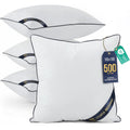 Utopia Bedding Throw Pillow Inserts (Pack of 4, White), 18 x 18 Inches Decorative Indoor Pillows for Sofa, Bed, Couch, Cushion Sham Stuffer