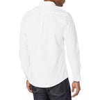 Amazon Essentials Men'S Slim-Fit Long-Sleeve Oxford Cotton Shirt
