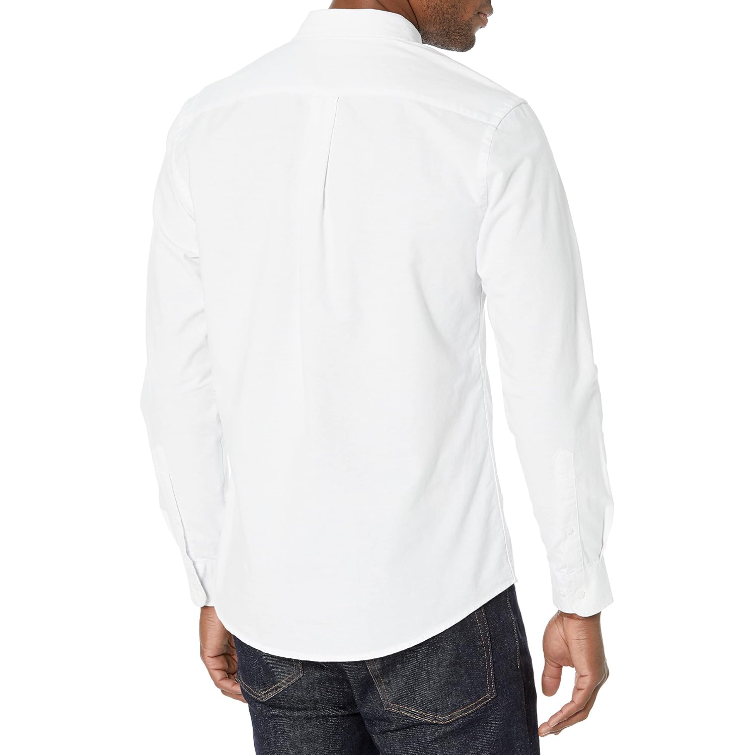 Amazon Essentials Men'S Slim-Fit Long-Sleeve Oxford Cotton Shirt