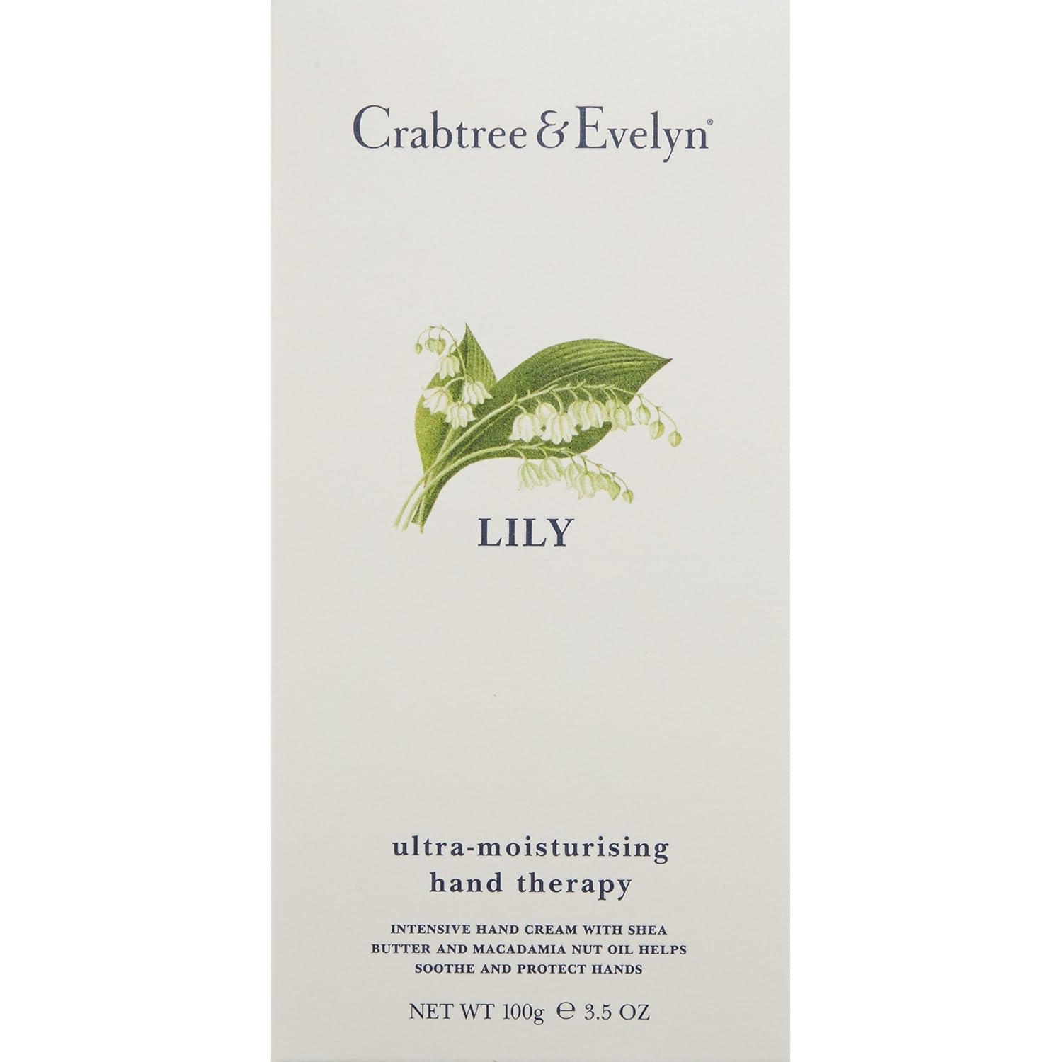 Crabtree & Evelyn Ultra-Moisturising Hand Therapy, Lily, 3.5 oz
