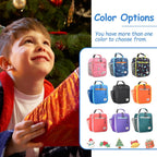 Lunch Box Kids,Premium Insulated Lunchbox For Girls Boys,Soft Mini Cooler Bag Back To School Thermal Reusable Lunch Bag For Work School Picnic (Blue)