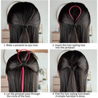Tsmaddts Hair Braiding Tools, Hair Styling Kit With Topsy Tail Tools And French Braiders For Ponytail