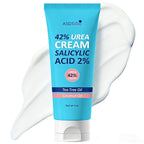 ASDToTio Urea Cream 42% - Foot Care for Dry Cracked Heels, Foot Lotion - With 2% Salicylic Acid, Tea Tree Oil, Shea Butter, Aloe Vera - For Feet, Hands, Heels, Elbows, Knees and More - 4 oz