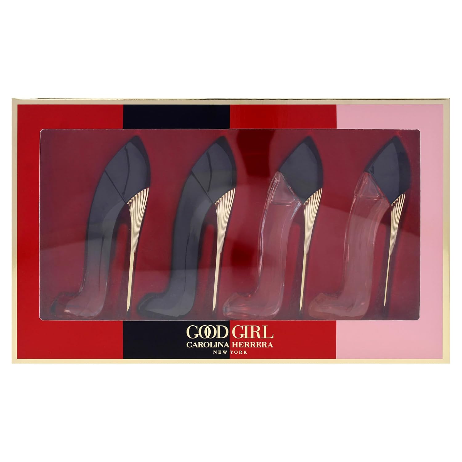 Carolina Herrera Good Girl Perfume for Women Mini Gift Set Splashes EDP 0.24 Ounce