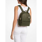 Michael Kors Sable Medium Backpack, Gold-Tone Hardware/Pebble Leather/Ivy